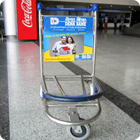 Airport Trolleys Advertisement